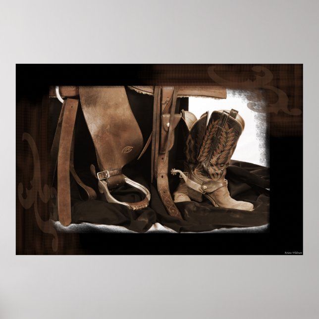 Cowgirl Gear Poster (Frente)