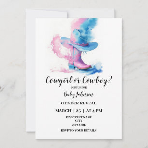 Cowgirl ou Cowboy, sexo ocidental, revelam convite