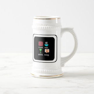 "Cozinha. Comer. Beba. Blog." Stein