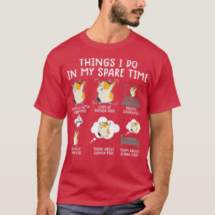 Cozinha Engraçada Camisa Humor Escuro Guiné Porco