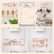 Cozinha Feita no Amor Personalizada