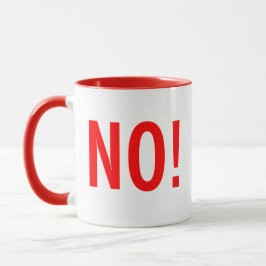 Cozinha Gordinho NÃO! Caneca Lanchonete Vermelha