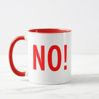 Cozinha Gordinho NÃO! Caneca Lanchonete Vermelha