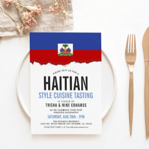 cozinha haitiana  Convite para Sinalizador da Part