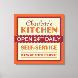 Cozinha - nome personalizado - impressão de tela