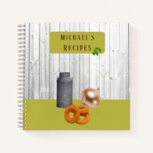Cozinha Rústica Country com Livro de Receitas Nome