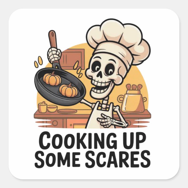 Cozinhar Alguns Autocolantes (Frente)