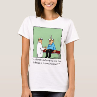 Cozinhar Engraçado Para Camiseta De Velhas Senhora