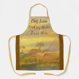 Cozinhar Sob Texas Skies Apron