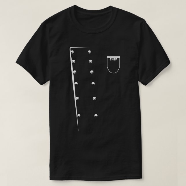 Cozinhar Uniforme de Jaquetas  de Chefs Chefe Gri (Frente do Design)