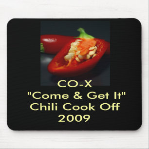 Cozinheiro do pimentão fora de Mousepad