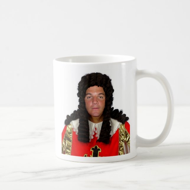 Cozinheiro em uma caneca de café do centavo da (Direita)