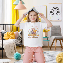 Cozy Autumn | T-Shirt de queda livre