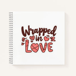 Cozy christmas magic - aesthetic notebook