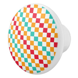 Cozy classroom diagonal checkerboard pattern