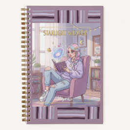 Cozy Galaxy Reader & Pastel Aesthetic Journal