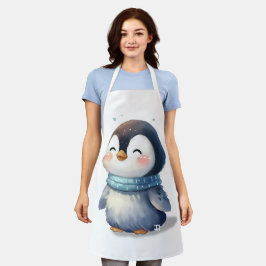 Cozy Penguin - Arte Digital Cura