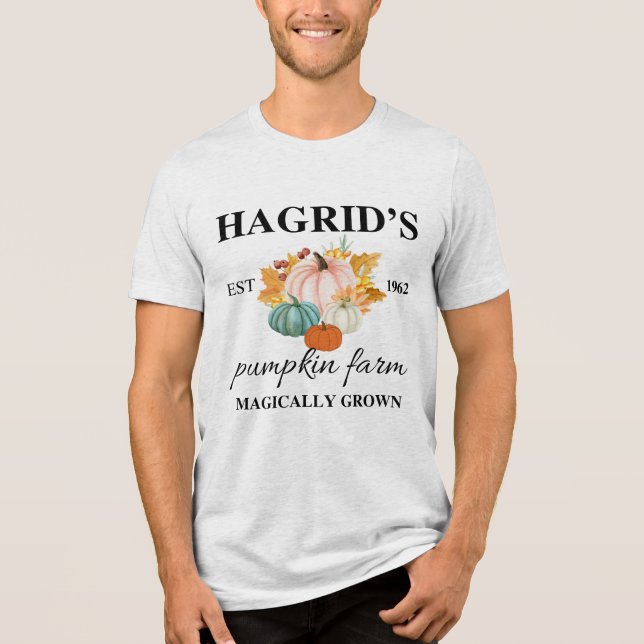 Cozy Pumpkin Patch Gráfico T-shirt (Frente)