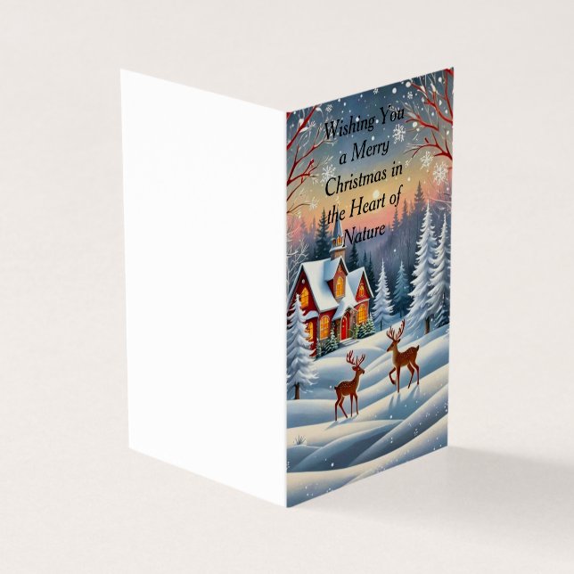 Cozy Winter Cabin (Exterior)