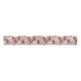 Cozy Winter Village Wrapping Paper