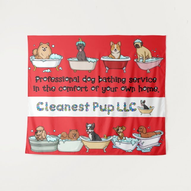 CPup Tapeçaria Vermelha (Frente (Horizontal))