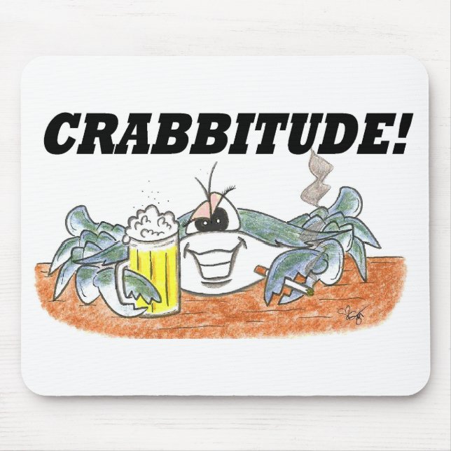 CRABBITUDE Mousepad (Frente)