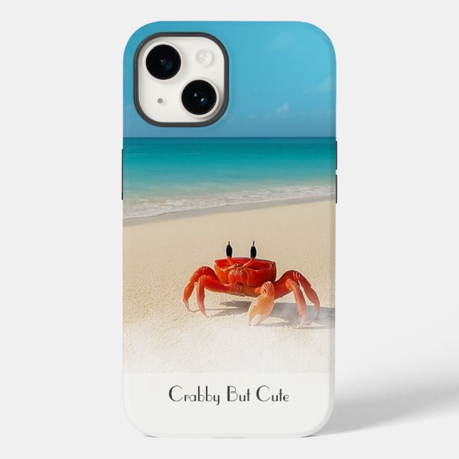 Crabby Mas Cute — iPhone 14 Tough Case (Verso)