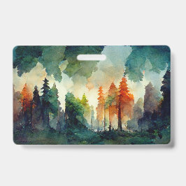 Crachá A Floresta (natureza)