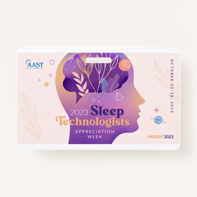 Crachá AAST STAW 2023 (Frente)