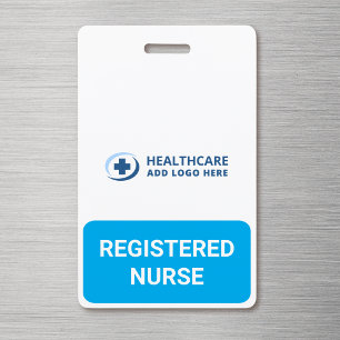 Crachá Acompanhante de Reconhecimento de Enfermeira de Co