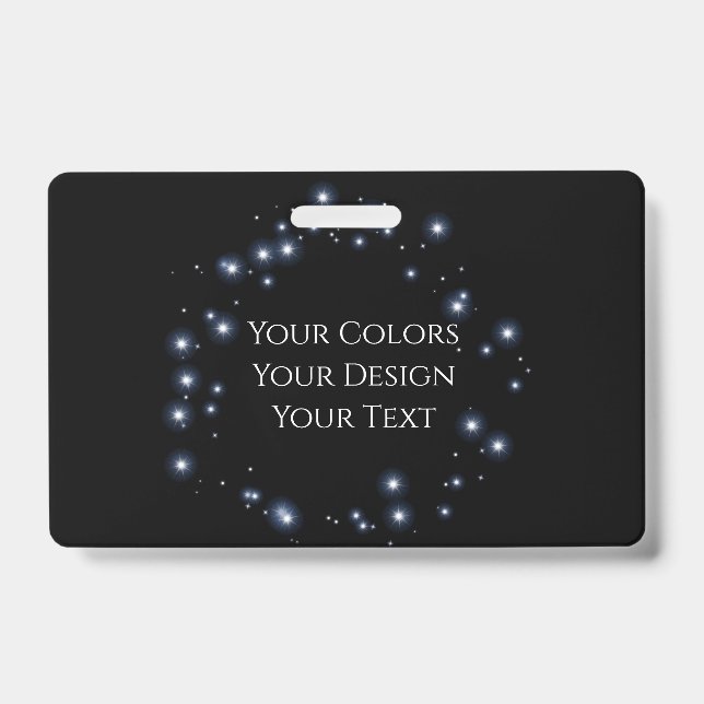 Crachá Add Your Design - Create Your Own (Frente)