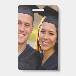 Crachá Adicionar Foto de Formatura Personalizar