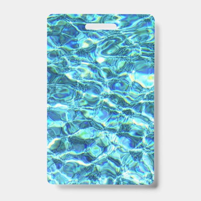 Crachá Água Brilhante Caindo (Frente)