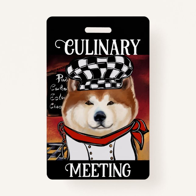 CRACHÁ AKITA (Frente)