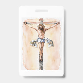 Crachá Albrecht Dürer 1505 emblema Cristo na Cruz