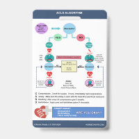 Algoritmo ACLS pela Nurse Cheats®