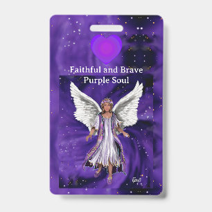 Crachá alma roxa