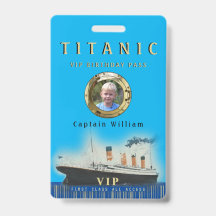 Aniversário do Titanic de Fotografia Personalizada