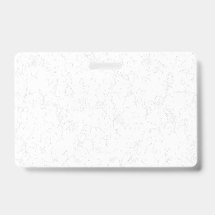 Crachá Arte de linha, Catskill Branco, Fantasia