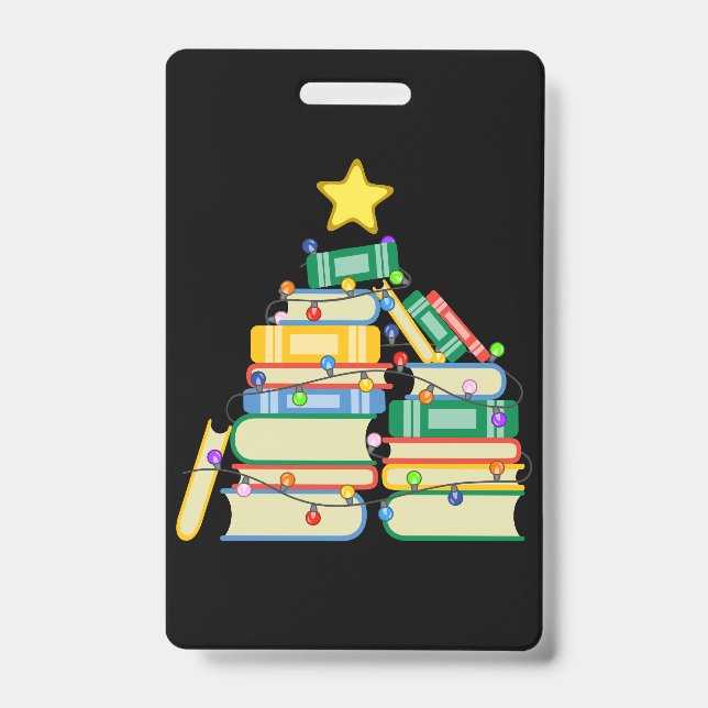 Crachá Árvore de Natal Bookie II (Frente)
