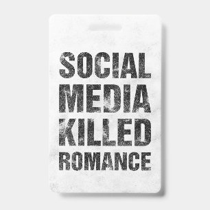 Crachá As Mídias Sociais Mataram o Romance
