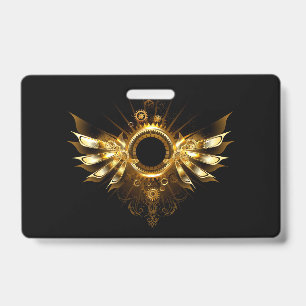 Crachá Asas Steampunk