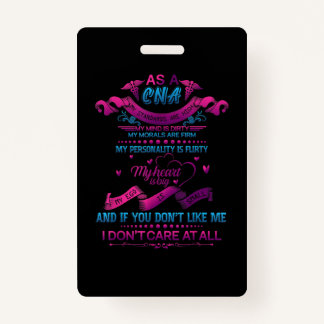 Crachá Assistente de Enfermeiro CNA