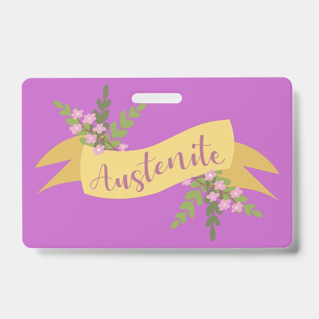Crachá Austenita I (Frente)