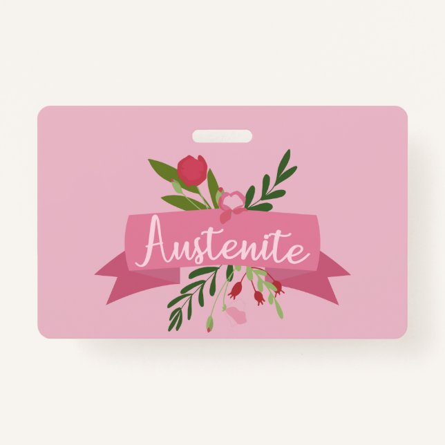 Crachá Austenite II (Frente)