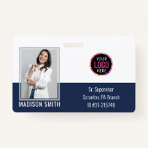 Ba de Segurança da Empresa Personalizada para ID d