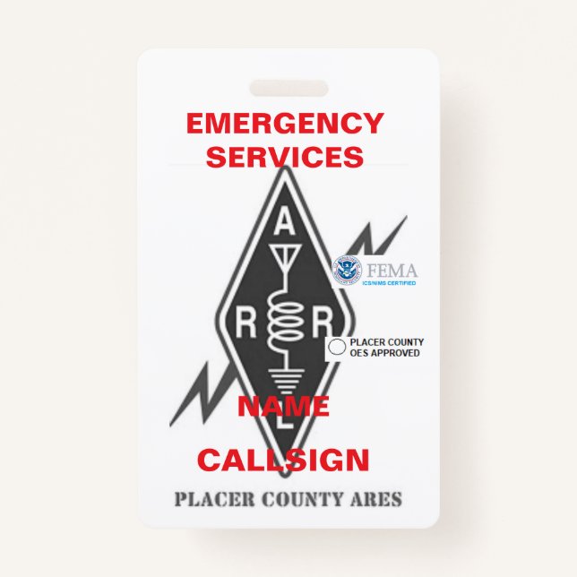 Crachá Badge (Frente)