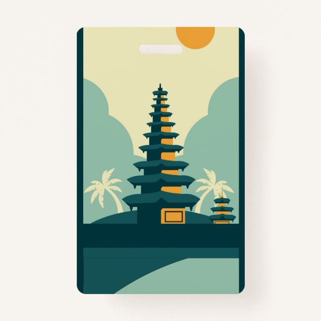 Crachá Bali Indonesia (Frente)