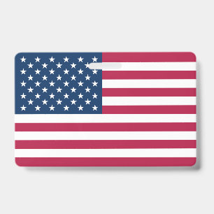 Crachá bandeira americana