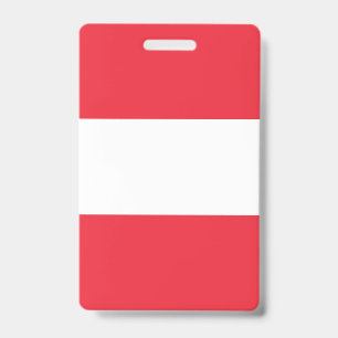 Crachá Bandeira da Áustria